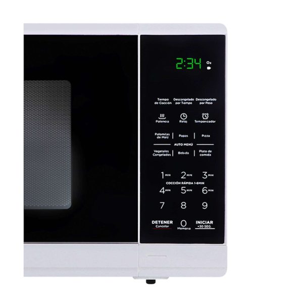 Línea Blanca, Horno De Microondas Midea Mod: MMDF07S2BW 0.7 PIES - Imagen 3