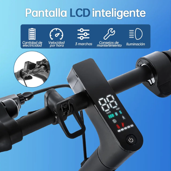 Monopatines, Scooter Eléctrico Honey Whale Mod: S2 . - Imagen 8